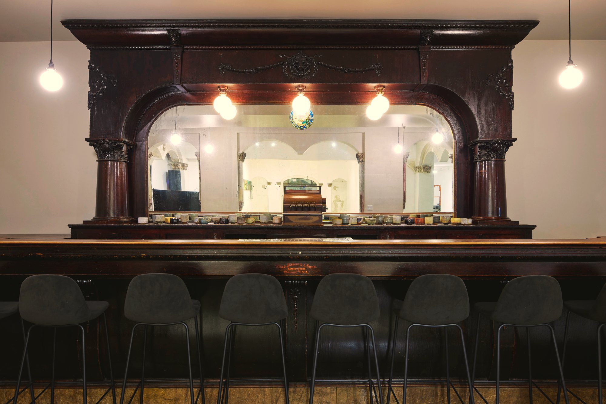 Yunomi bar at the Stony Island Arts Bank