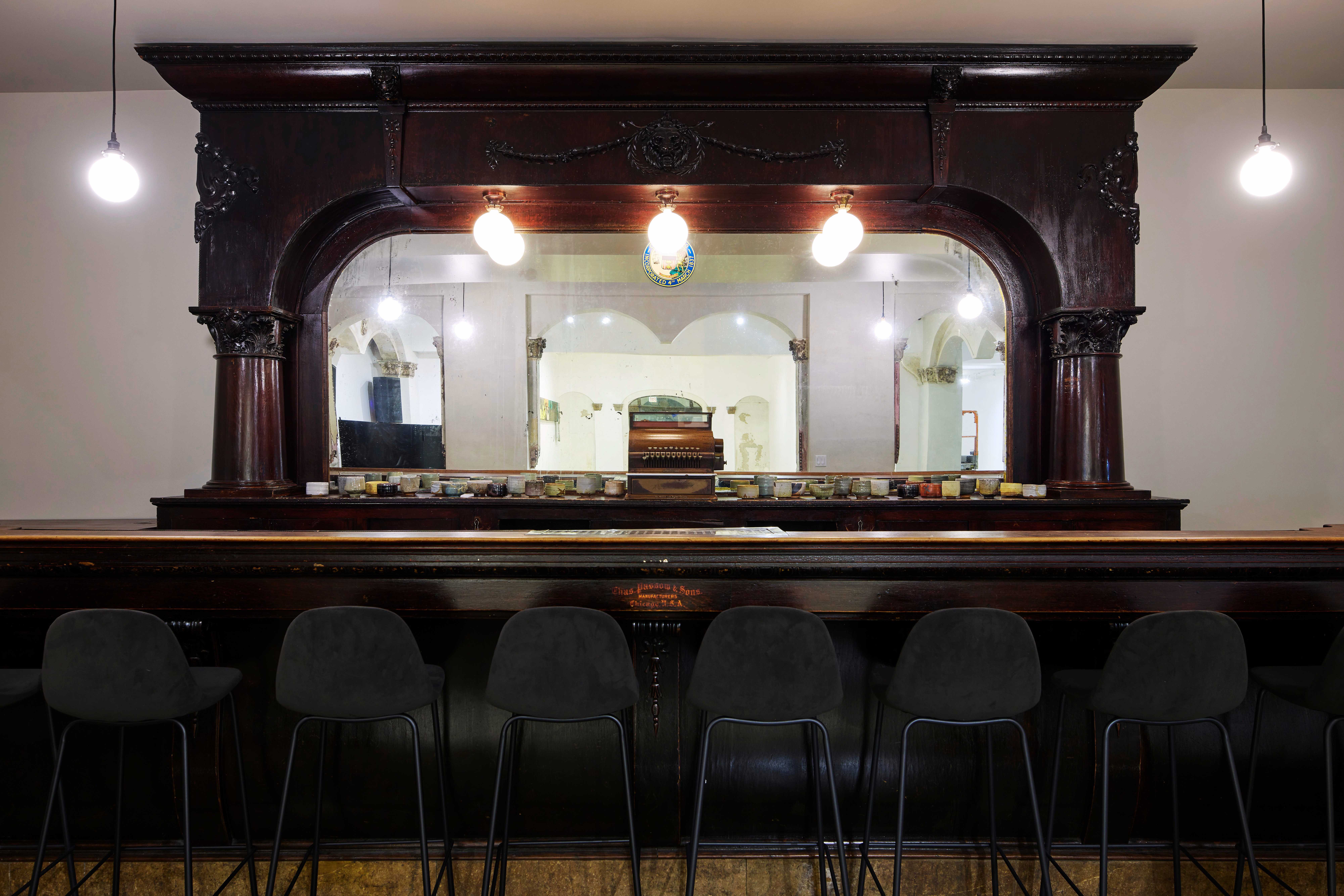 Yunomi bar at the Stony Island Arts Bank